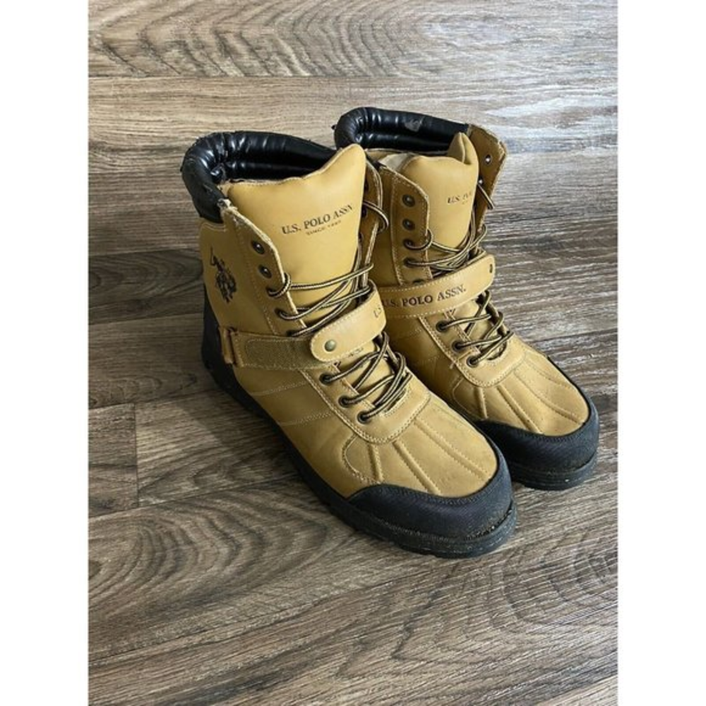Ralph Lauren Polo Duck Boots Size‎ 13 Leather
